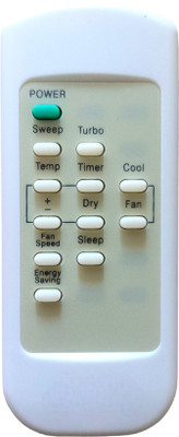 ERNIL AC Remote Compatible for Carrier AC 100A ( Please Match The Image with Your Old Remote) Remote Controller(White)