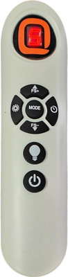 Ehop Compatible remote control for Aero Slim BLDC Fans Orient Remote Controller(White)