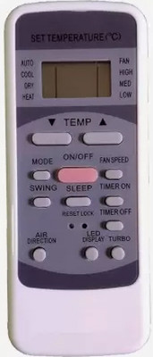 Audus Godrej Split/Windows AC Compatible Remote for  Godrej AC Remote Controller(White)