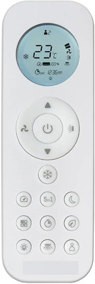 Kritex Remote Compatible for Blue Star Split/Window Air Conditioner Remote Split AC Remote Controller(White)