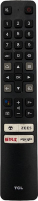 SHIELDGUARD Remote Control Compatible for LED TV (No Google & Voice functions) TCL Remote Controller(Black)