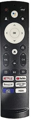 Woniry Remote Control Compatible For  Highsense Tv Remote (NON-VOICE) VU Remote Controller(Black)