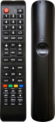 ERNIL TV Remote Compatible for Chinese LED LCD Tv Mitsun/Geestar/Santhosh 1078 3in1 Remote (Your Old Remote Must be Exactly Same) Remote Controller(Black)