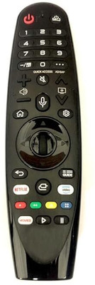 LUNAGARIYA Compatible with  TV Remote Control Replacement for  4K Ultra Smart TV MR23GA LG Remote Controller(Black)