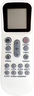 Rohit Electronics Remote Compatible for  Split/Window AC Remote Control Lloyd Remote Controller(White)