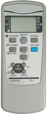 7SEVEN Compatible AC Remote for Mitsubishi electric Air conditioner 25A suitable for Split and window AC Mitsubishi Electric ac Remote Controller(White)