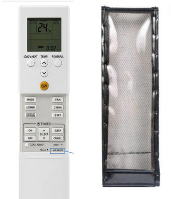 Ethex C-14 Re-232 Remote With cover (Remote+Cover) Ac Remote compatible for Ogeneral Ac Remote Controller(White)