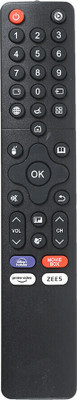 RESORB LED 525 Universal Remote Control for Chinese LCD LED Remote Control for Chinese LCD LED and Non-Branded Remote Controller(Black)