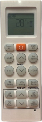 NixGlobal 36K AC Remote Compatible for LG 1.5 TON / 2 TON / 2.5 TON AC Remote Controller(White)