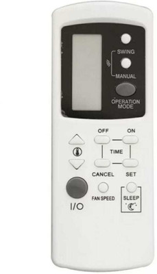 Paril Ac- REMOTE COMPATIBLE FOR  AC VOLTAS / ONIDA / BLUESTAR / GODREJ Remote Controller(White)