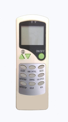 LipiWorld 7A AC Remote Compatible For  VIDEOCON AC Remote Controller(White)
