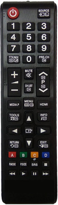 V3Deals Led/Lcd TV Remote Control Works With All Led/Lcd Tv Samsung Remote Controller(Black)