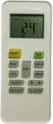 HDF Remote Control Compatible for Voltas AC (142) Voltas AC Remote Controller(White)