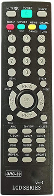 TVE URC-39 AKB69680404 MKJ49980302 MKJ49980306 MKJ49980309 MKJ49980320 MKJ49980322 MKJ38415322 TV Universal Remote Control Compatible for LG Tv Remote Television Remote Controller(Black) TVE URC-39 AKB69680404 MKJ49980302 MKJ49980306 MKJ49980309 MKJ49980320 MKJ49980322 MKJ38415322 TV Universal Remote Control Compatible for LG Tv Remote Television Remote Controller(Black)