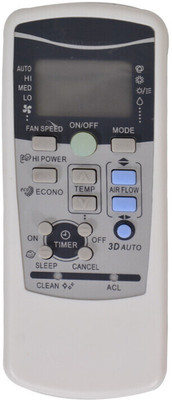 RESORB RE 25 AC Remote with 3D AUTO Key Compatible with AC Remote Control Compatible/Replacement for Mitsubishi AC Remote (SAME MODEL ONLY) Remote Controller(White)