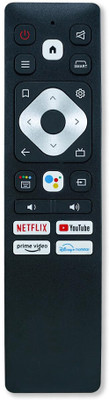 RESORB LED 752 NON VOICE Compatible Acer Smart TV LCD/LED Remote | No Voice | Netflix & YouTube Buttons Remote Controller(Black)