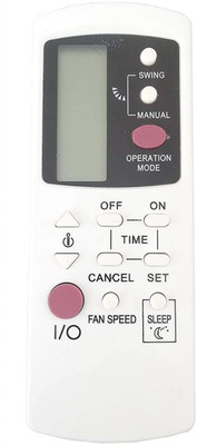 BhalTech 39 AC Remote Control (Old Remote Exactly Same Remote Will Only Work) Compatible for VIDEOCON AC Remote Controller(White)