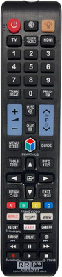Tech Vibes Samsung Tv Remote URC-171 Universal Remote Control Compatible with TV Smart LED Samsung URC-171(Non-Voice) Samsung Tv Remote Controller(Black)