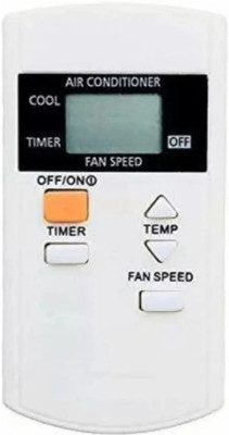 RISHI ENTERPRISES THIS REMOTE IS COMPATIBLE FOR AC REMOTE (44-9O0U) PANASONC Remote Controller(White)