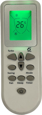 miracles in hand MIH84 AC REMOTE WITH BACKLIGHT COMPATIBLE FOR WHIRLPOOL Remote Controller(White)