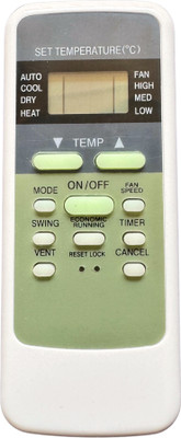 MechFox AC Remote Control Compatible Split/Window Air Conditioner | Model No. AC-302 | Vestar Remote Controller(White)