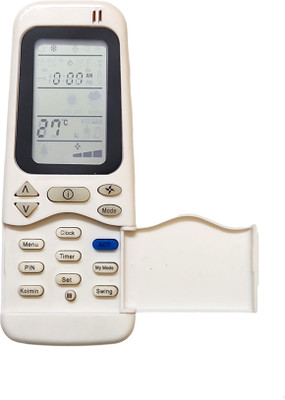 ERNIL AC40 Air Conditioner Remote Compatible for Hitachi AC Remote (Your Old Remote Must be Exactly Same) Remote Controller(White)