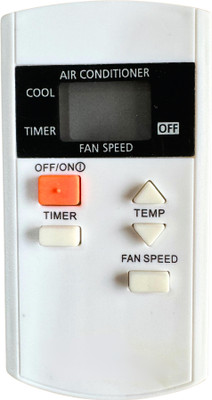MechFox Air Conditioner Remote Compatible with Split/Window AC Remote | AC-44| Panasonic Remote Controller(White)