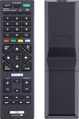 ERNIL RM-ED054 TV Remote Compatible for Sony Bravia Tv RMED054 Remote Remote Controller(Black)