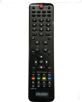 Sugnesh ® 24N Tv Remote Compatible for Haier Smart LED/LCD Tv Remote Control (Exactly same Remote will Only Work) Remote Controller(Black)