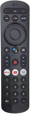 S R WEBSHOP  Set Top Box HD & SD Remote without voice function Airtel Xstream Remote Controller(Black)