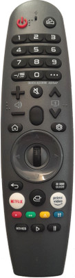 LipiWorld Led TV HDTV (Without Voice) Remote Without Air Mouse Compatible For  Lloyd Tv Remote Controller(Black)