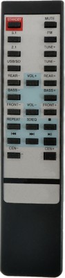 RESORB HT 47-4850 Remote Control Compatible for INTEX Home Theatre Compatible with INTEX Home Theatre System FM IT-4650 IT-4850 FM IT-4650 FM 2.1 Remote Controller(Black)