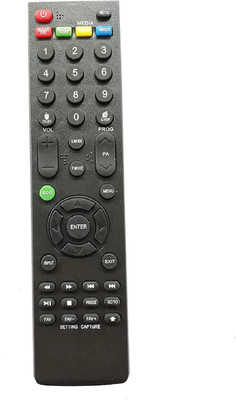 BhalTech LCD LED Smart TV Compatible for Thomson Thomson Tv Remote Controller(Black)