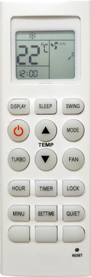 ERNIL 36D AC Remote Compatible for VESTAR AC Remote Control (Your Old Remote Must be Exactly Same) Remote Controller(White)