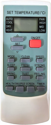 FOX MICRO voltas ac Compatible Ac Remote For Voltas Air Aonditioner Remote Controller(White)