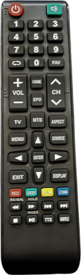 MechFox Television Remote Compatible LCD/LED TV Remote Control | Black ONIDA Remote Controller(Black)