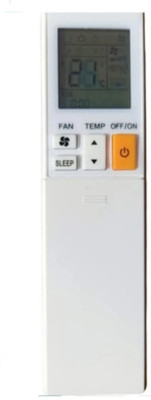 Ethex ® Re-244 Ac Remote compatible for Mitsubishi Ac (Match all functions with your Remote before placing order) ( check all images) Remote Controller(White)