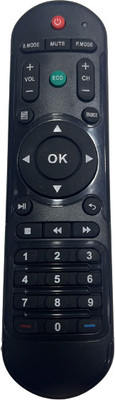 Akshita TV Compatible For LED TV Remote Control Universal AKAI & H.M TV Remote Controller(Black)