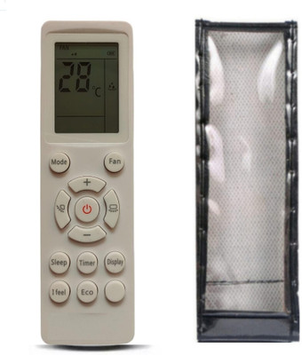 Ethex C-22 Re-247 Remote With cover (Remote+Cover) Ac Remote compatible for Daikin Ac Remote Controller(White) Ethex C-22 Re-247 Remote With cover (Remote+Cover) Ac Remote compatible for Daikin Ac Remote Controller(White)