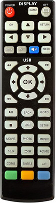 BhalTech LED LCD TV Display Compatible for  Samsung Tv Remote Controller(Black)