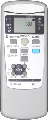 Kritex 25A AC Remote Compatible for Mitsubishi Remote Control Remote Controller(White)
