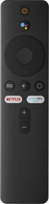 X88 Pro Bluetooth Voice Remote Compatible for Mi TV Remote Netflix Prime Video Hot Keys New 4A Control for LED LCD TC Compatible With MI 4K Smart LED LCD TV Smart TV MI Remote Controller(Black)