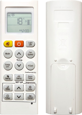 ERNIL 36P AC Remote Compatible for LG Inverter AC Remote (Your Old Remote Must be Exactly Same) Remote Controller(White)