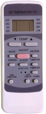 LipiWorld 12-1 AC Remote Compatible For Onida AC Remote Controller(White)