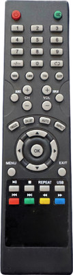 MechFox 2in1 Television Remote Compatible LED/LCD TV Remote Control | RM-76B | Reconnect Sky Worth Remote Controller(Black)