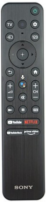 LUNAGARIYA Compatible Remote Control for Sony Smart (YouTube Music) remote sony Remote Controller(Black)