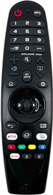 V4 Gadgets LG Non Magic Smart tv (Mouse & Voice Non-Support) L g magic UHD Remote Control Lg magic, Lg UHD, Lg Led Remote Controller(Black)