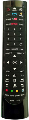 MASE Replacement Remote For YR-1 YARA, And Many More Chines Asseble TV Remote Controller(Black)