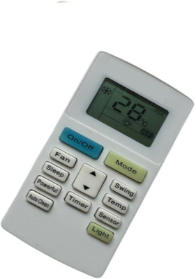 mumax AC Remote No. 222, Compatible/Replacement for  AC Remote Control O General Remote Controller(White)