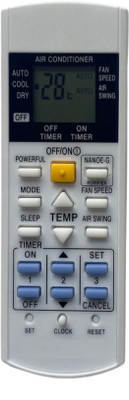 mumax Compatible/Replacement AC Remote Control (AC Remote No. PANASOPANASO-29D) Panasonic Remote Controller(White)